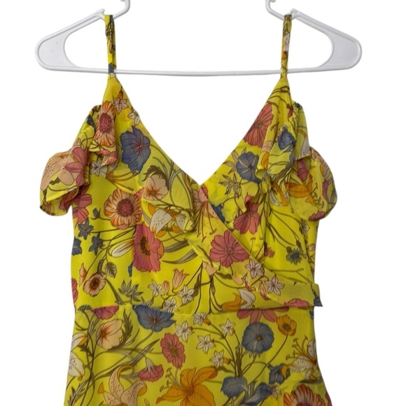 NWT boho hi low tiered cold shoulder feminine girly womens dress Small - Picture 3 of 14